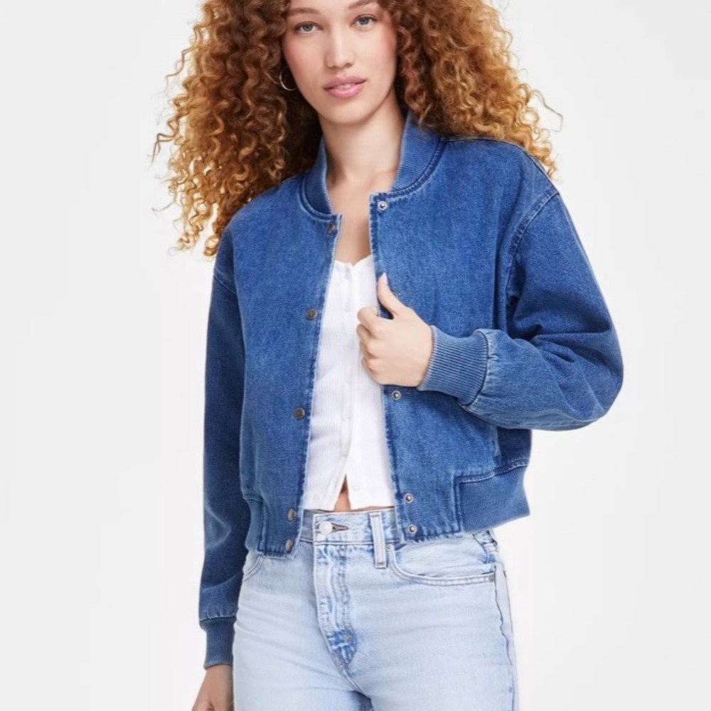 NEW LEVIS Denim Bomber Jacket